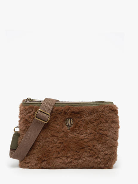 Cross Body Tas Doudou Le voyage en panier Groen doudou AHP253